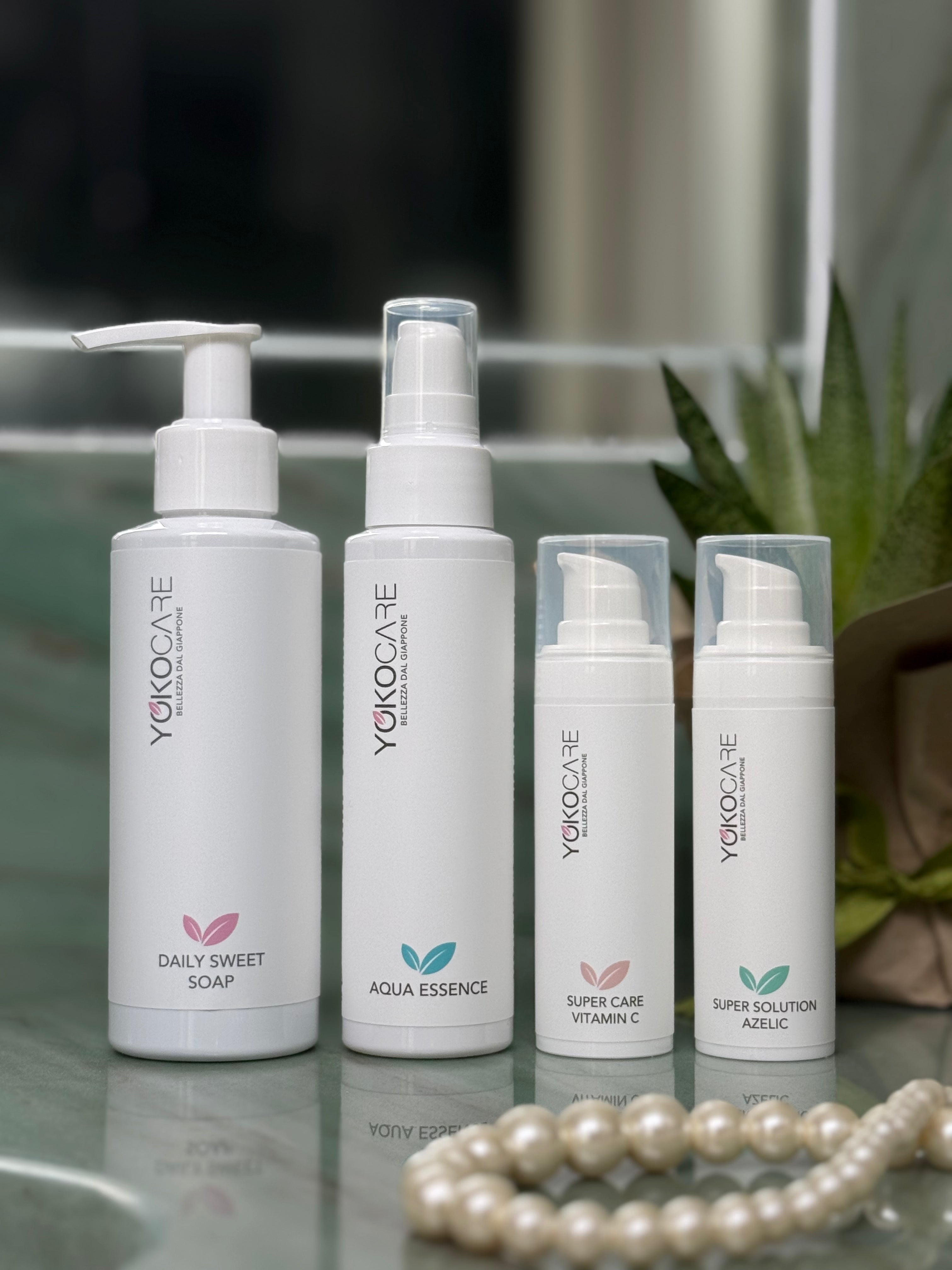 Kit illuminante, idratante e decongestionante